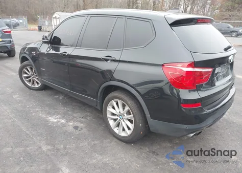 2015 BMW X3 xDrive28I из США, поврежденный, VIN 5UXWX9C52F0D48796